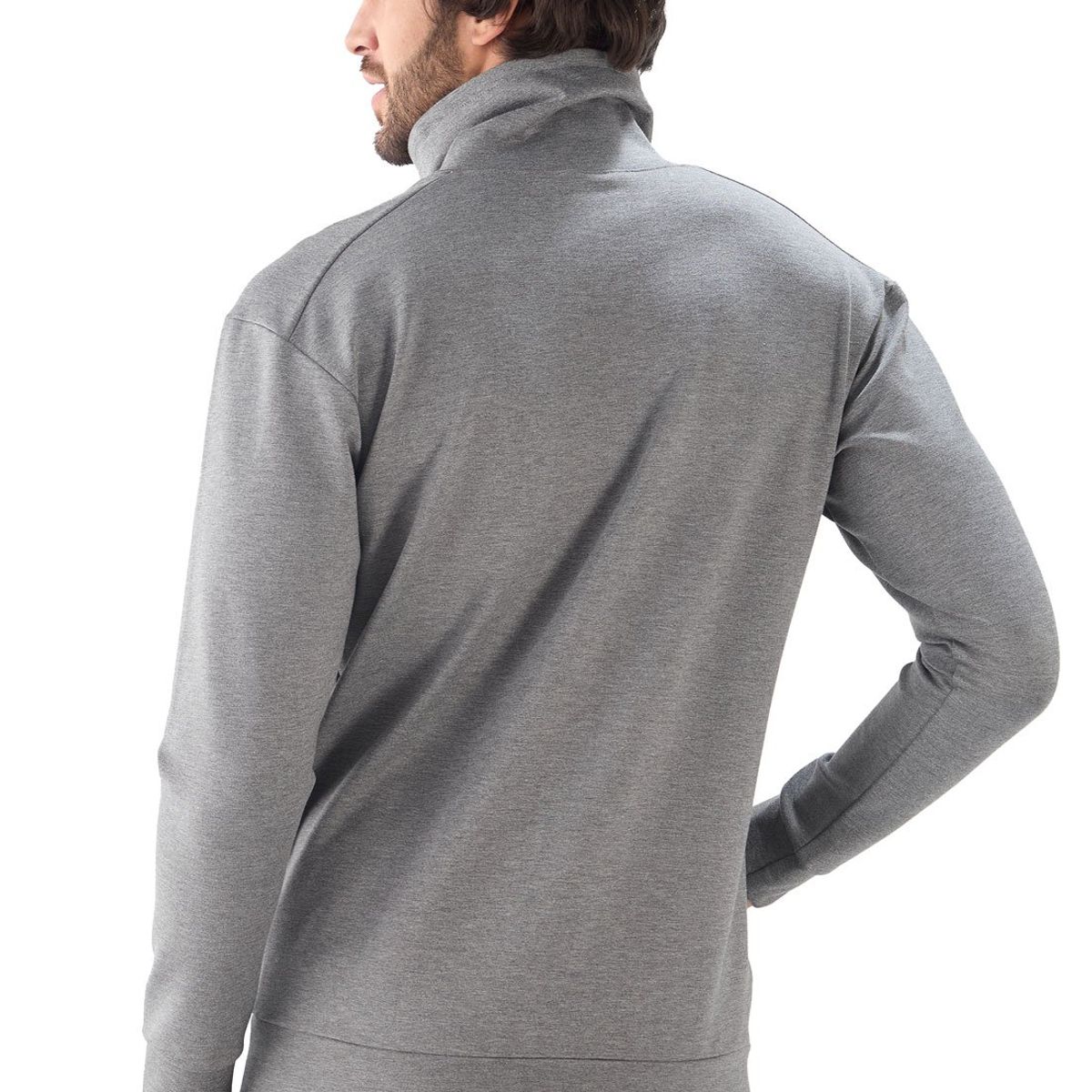 SANTANA - Buzo Hombre Bariloche Gris Medio