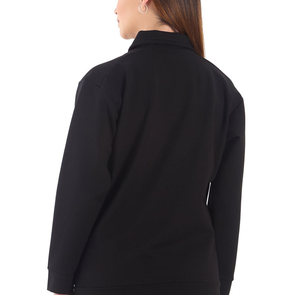 SANTANA - Buzo Mujer Bariloche Negro