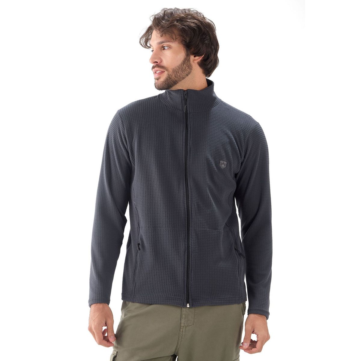 SANTANA - Saco Hombre Páramo Puracé Gris Oscuro