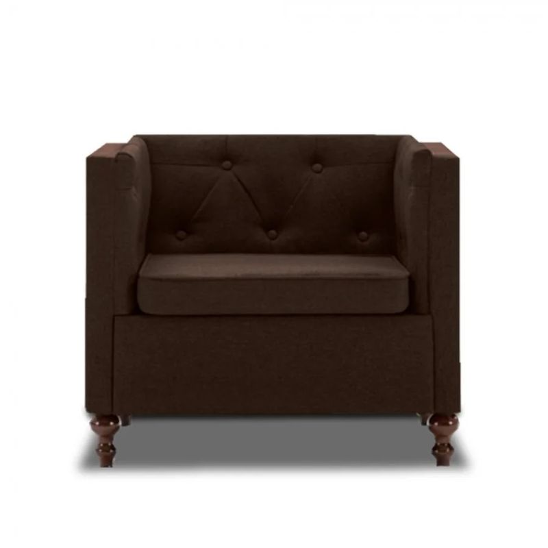 MAGIC CLASS - SILLA MODERNA COLLINS ECOCUERO CAFÉ