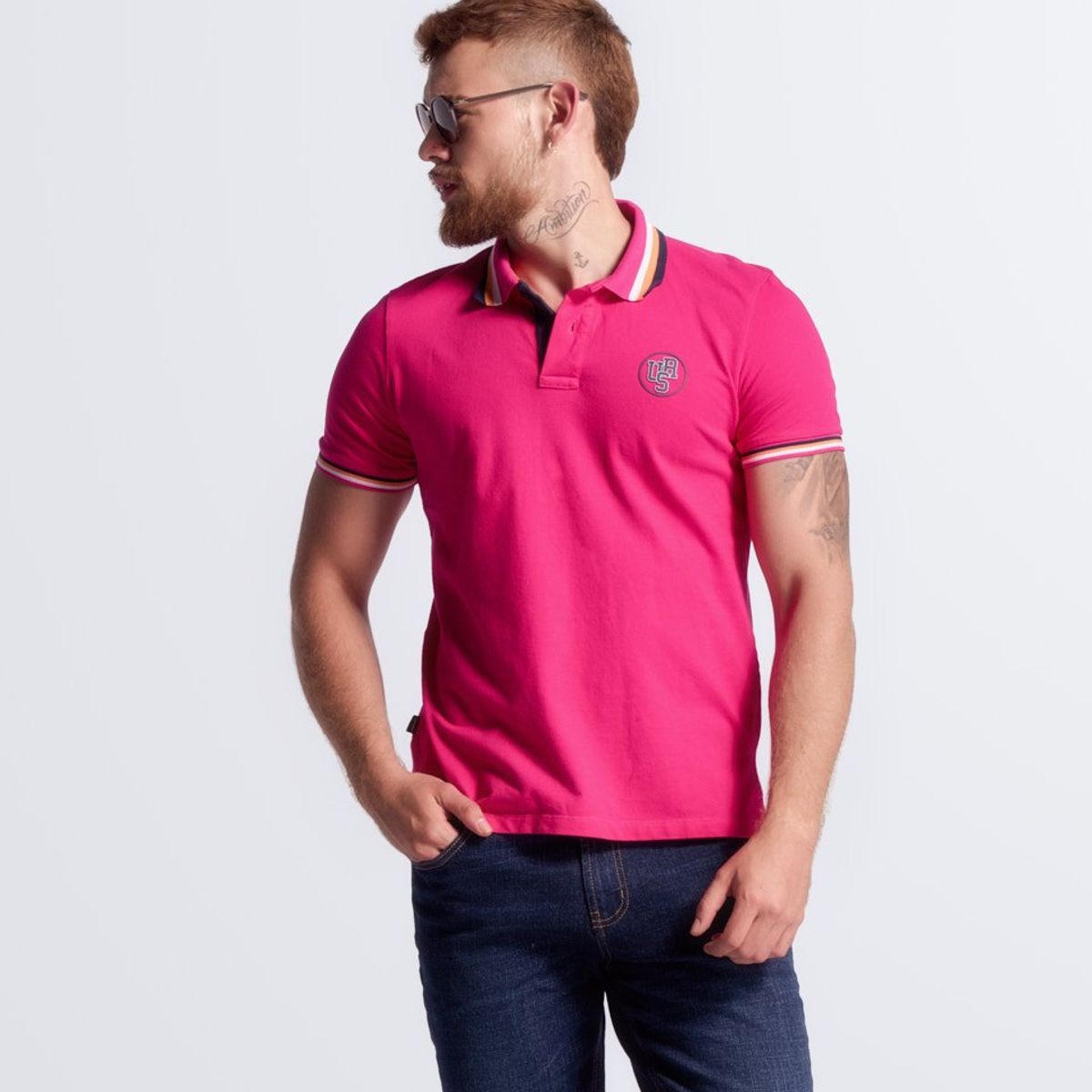 UNSER - Polo Comfort Manga Corta Unser.-