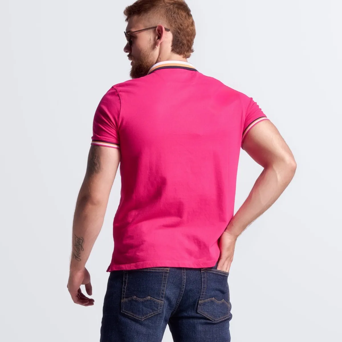 UNSER - Polo Comfort Manga Corta Unser.-