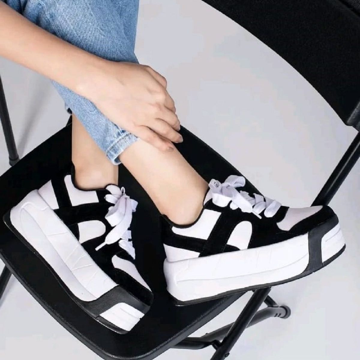 EVEGONZ - Zapatos Urbanos  Altos de Moda Calzado Casual Mujer