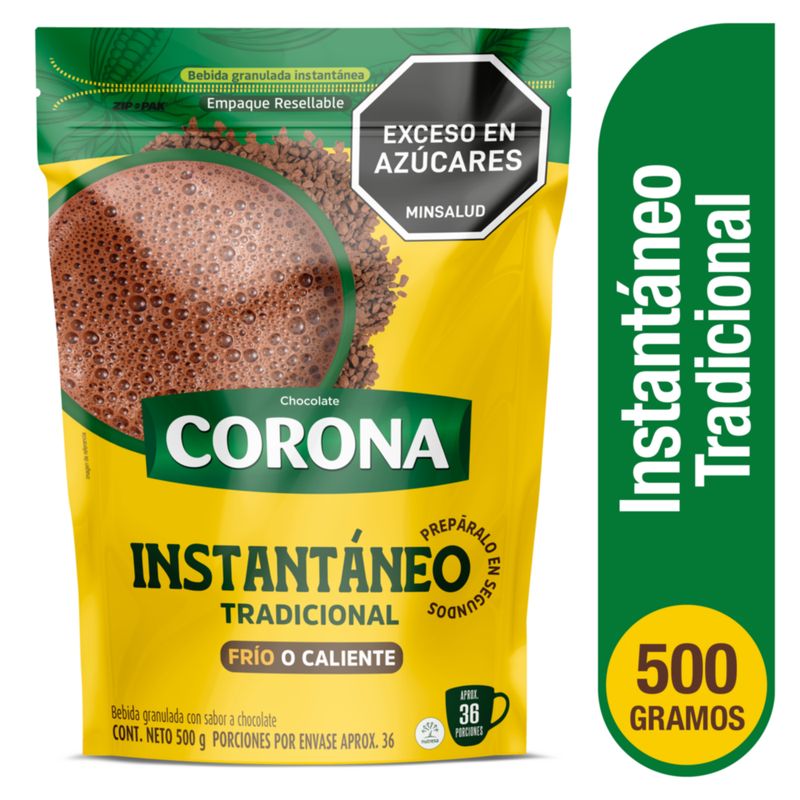 CORONA - Chocolate Corona Instantáneo