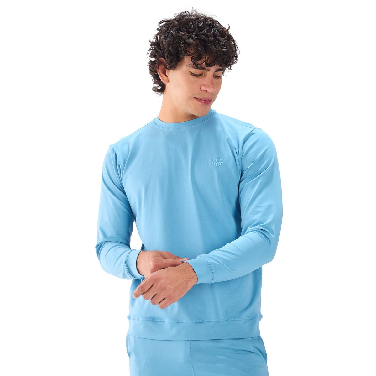 SANTANA - Buzo Hombre Páramo Chingaza Azul Hortensia