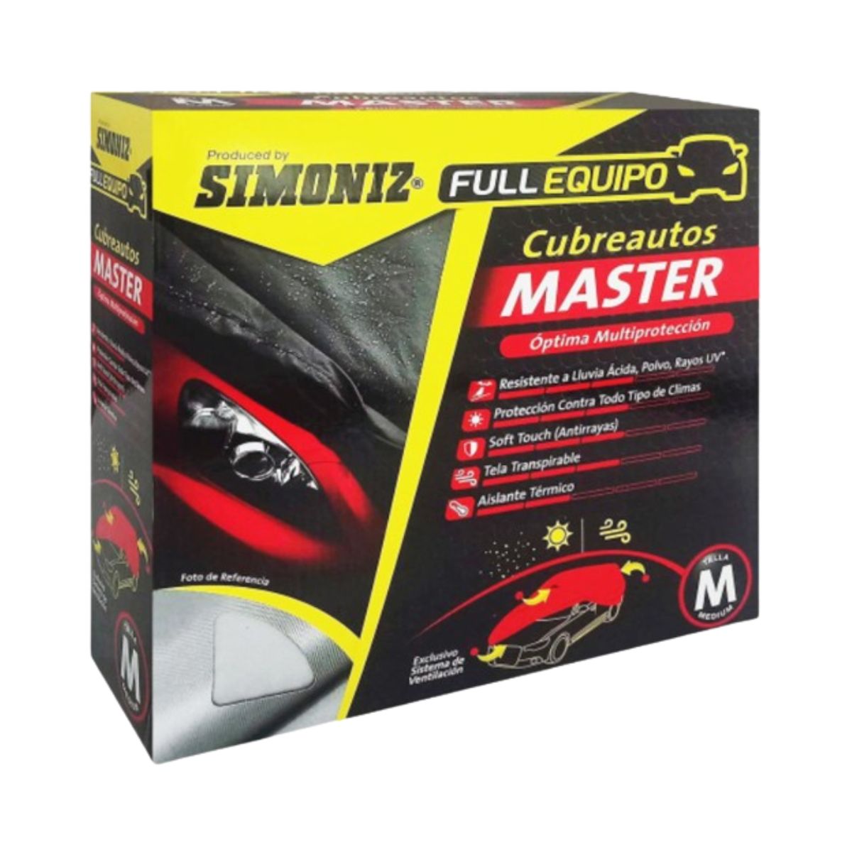 SIMONIZ - Cubreautos Master Full Equipo Simoniz - Talla M