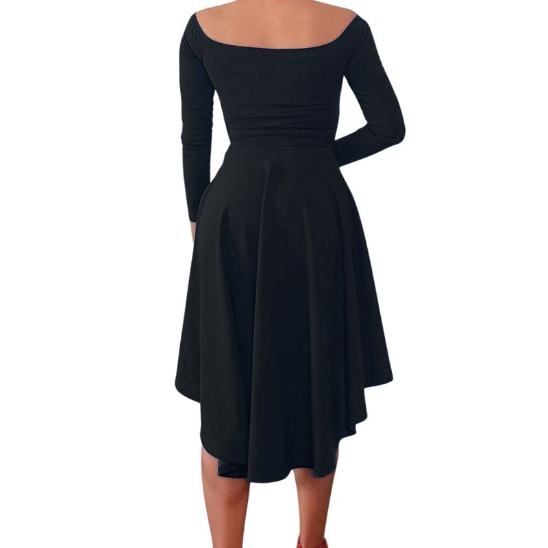 Encaje Vestidos Cola De Pato Con Manga Elegantes Vestido Cola De