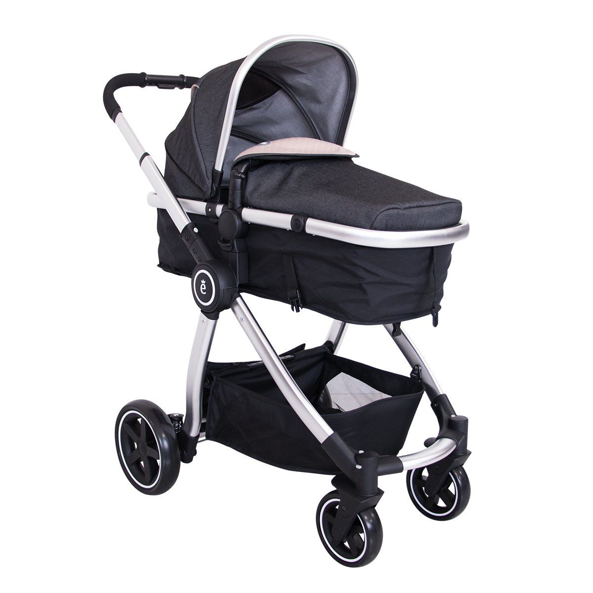 EBABY - COCHE MOISES ALUMINIO EB159 NEGRO