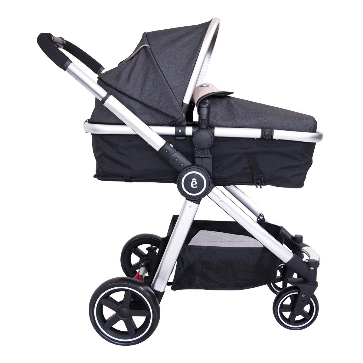 EBABY - COCHE MOISES ALUMINIO EB159 NEGRO