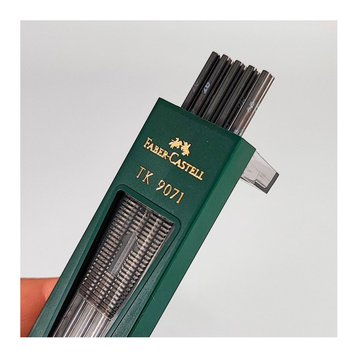 FABER CASTELL - Repuesto Faber Castell Mina De Lápiz 2.0 Mm 2b X 10 Unds