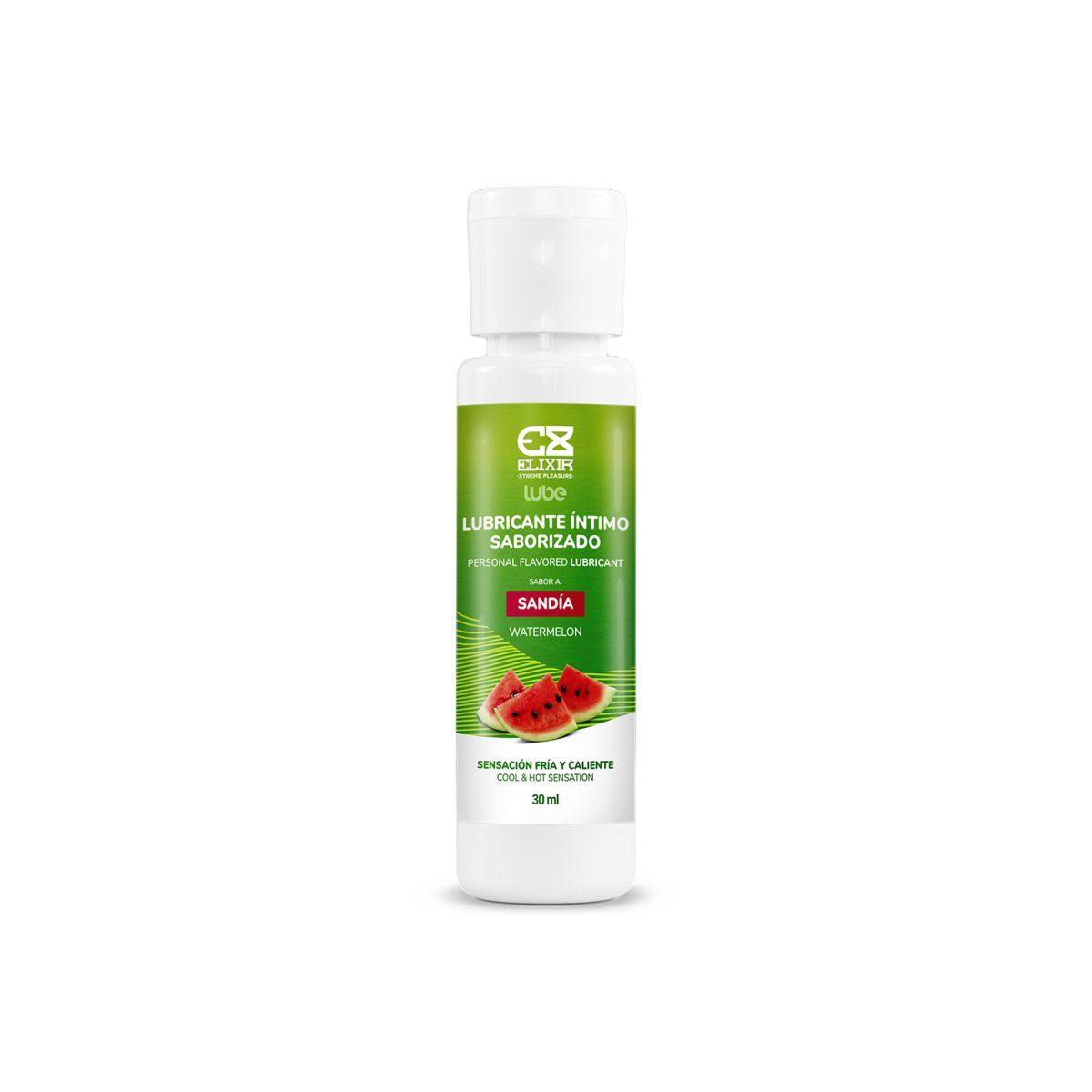 ELIXIR - Lubricante Íntimo Saborizado Sandía 30 ml Elixir