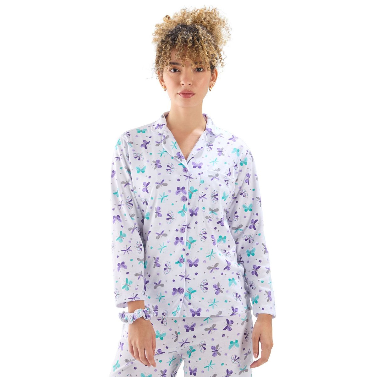 SANTANA - Pijama Mujer Lucia Lavanda