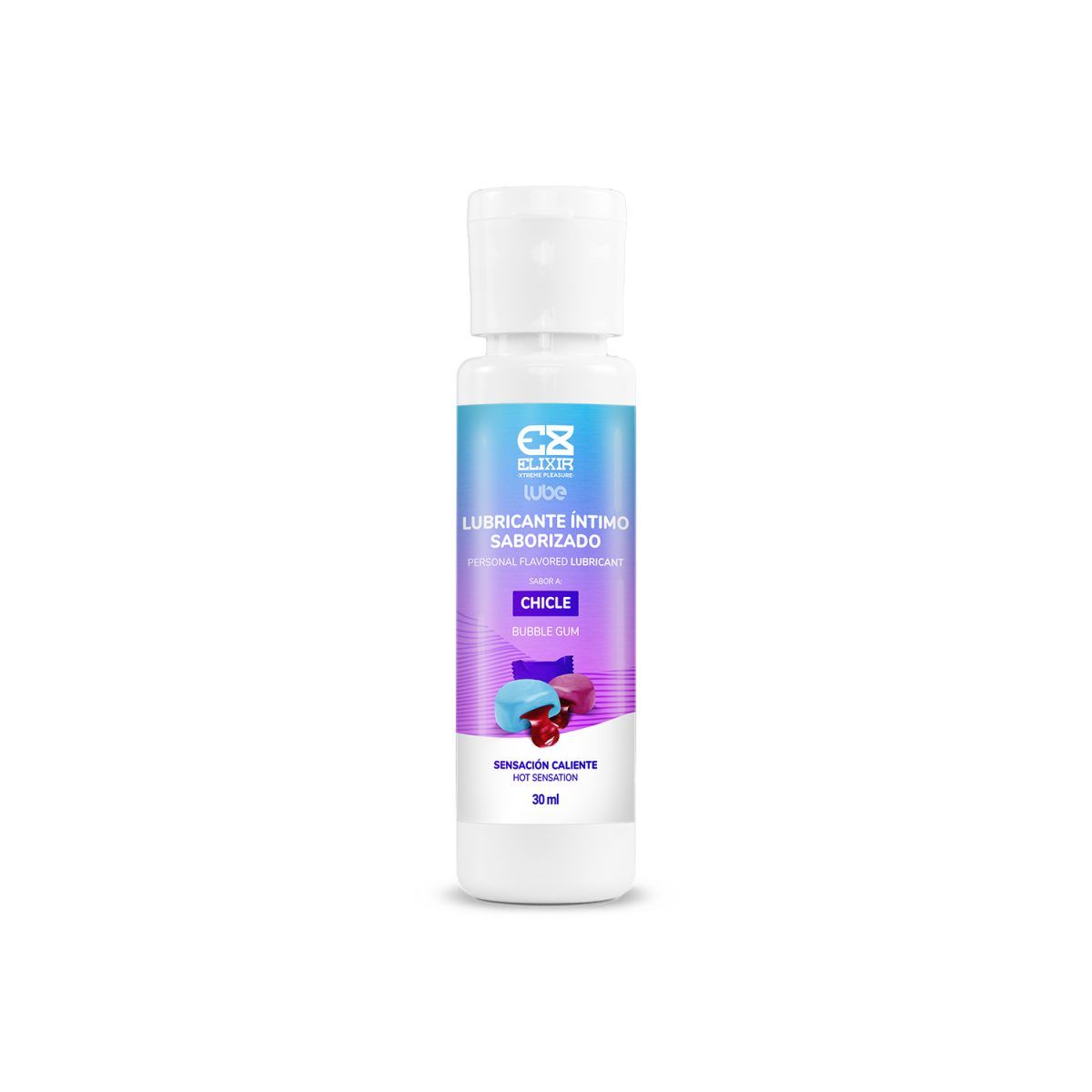 ELIXIR - Lubricante Íntimo Saborizado Chicle 30 ml Elixir