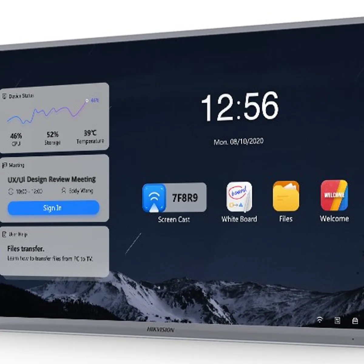 HIKVISION - Pantalla interactiva Tactil Hikvision 86
