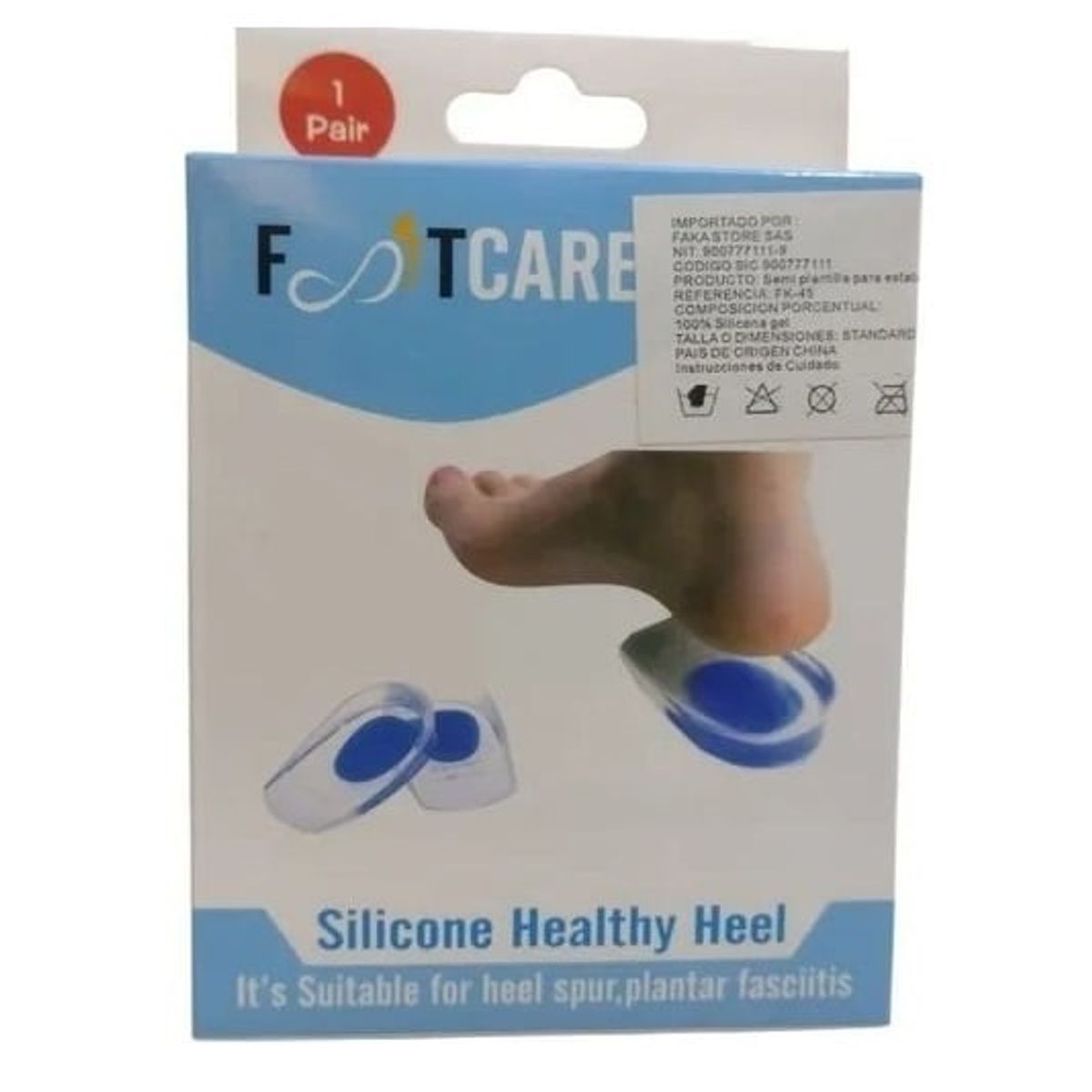 GENERICO - Taloneras Ortopédicas Ultra Descanso Plantilla Espolón