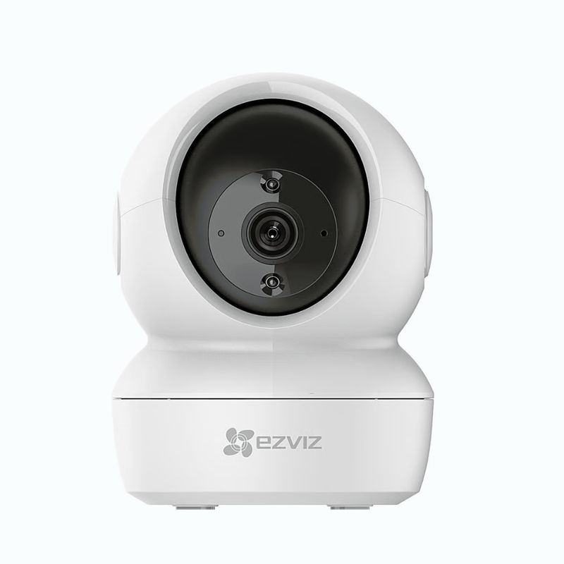 EZVIZ - CÁMARA DE SEGURIDAD EZVIZ H6C WIFI ROBÓTICA 360 COLOR BLANCO
