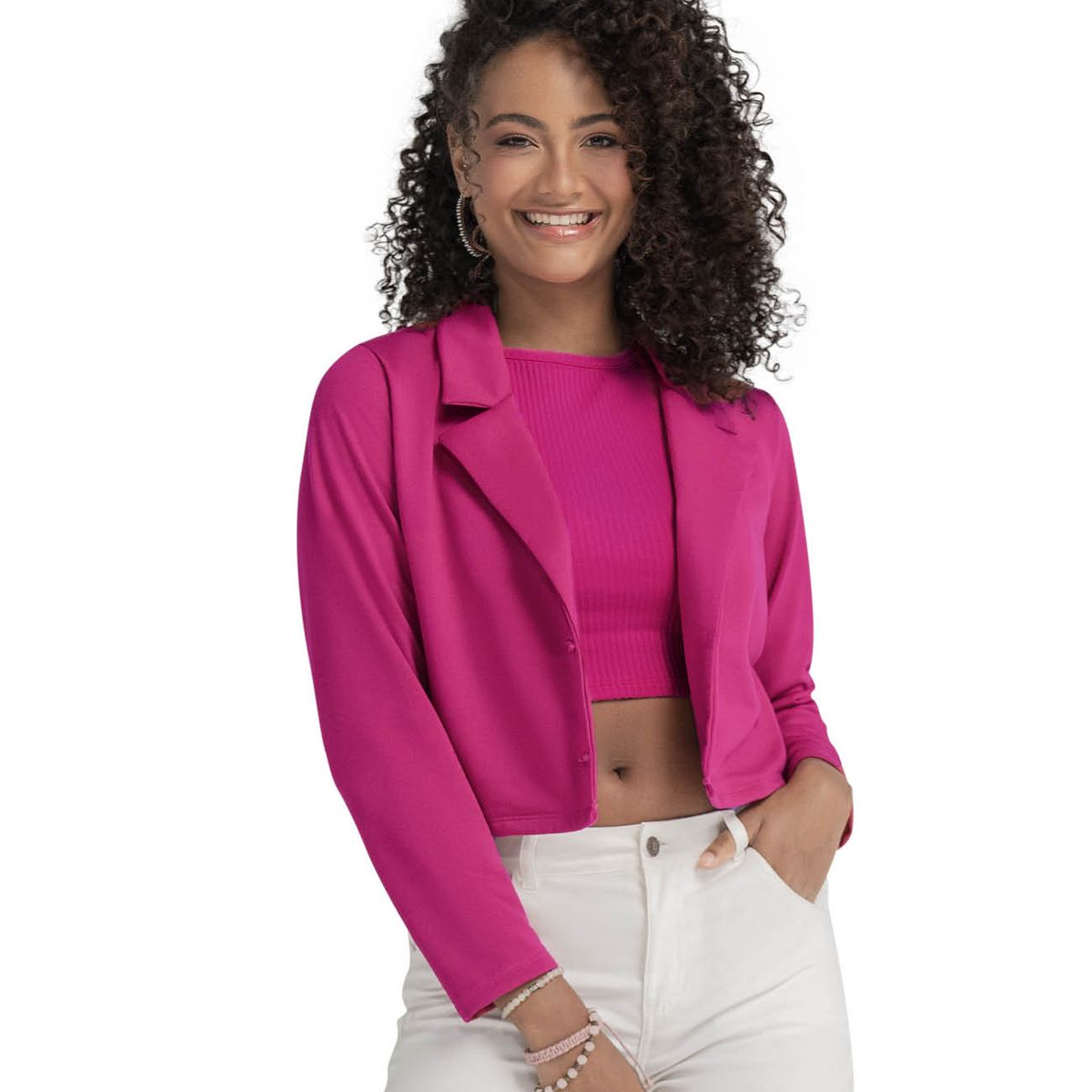 RUTTA - Blazer Mujer Fucsia Rutta 9534