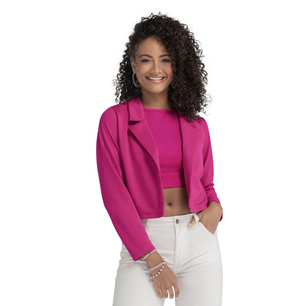 RUTTA - Blazer Mujer Fucsia Rutta 9534