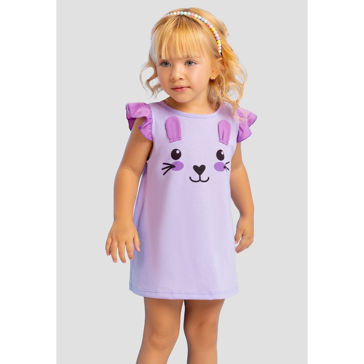 MARKETING PERSONAL - Vestido Infantil Femenino Lila Mp 34431