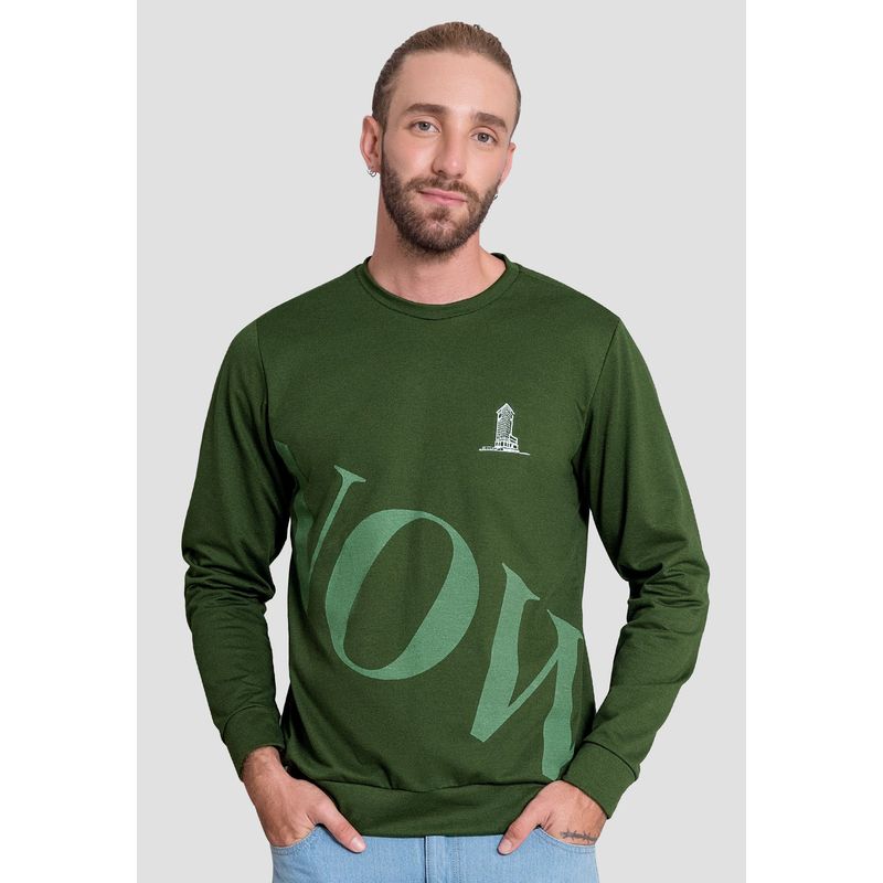 RUTTA - Buzo Hombre Verde Rutta 103710