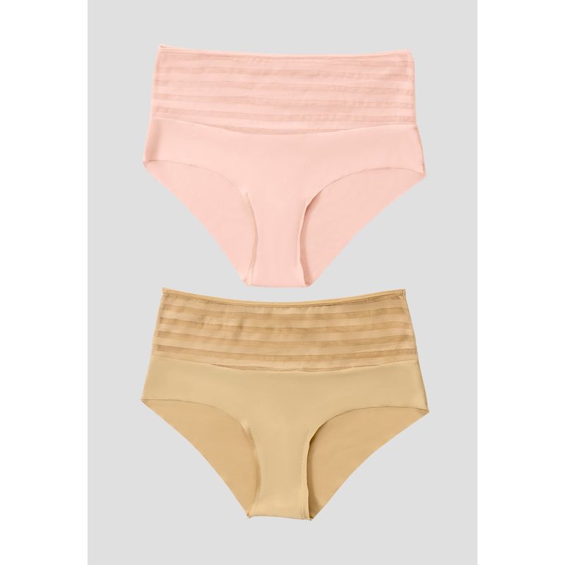 FORMAS INTIMAS - Cachetero Paq X2 Mujer Multicolor FI 4588