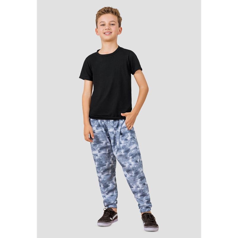 MARKETING PERSONAL - Conjunto Infantil Masculino Negro Mp 104610