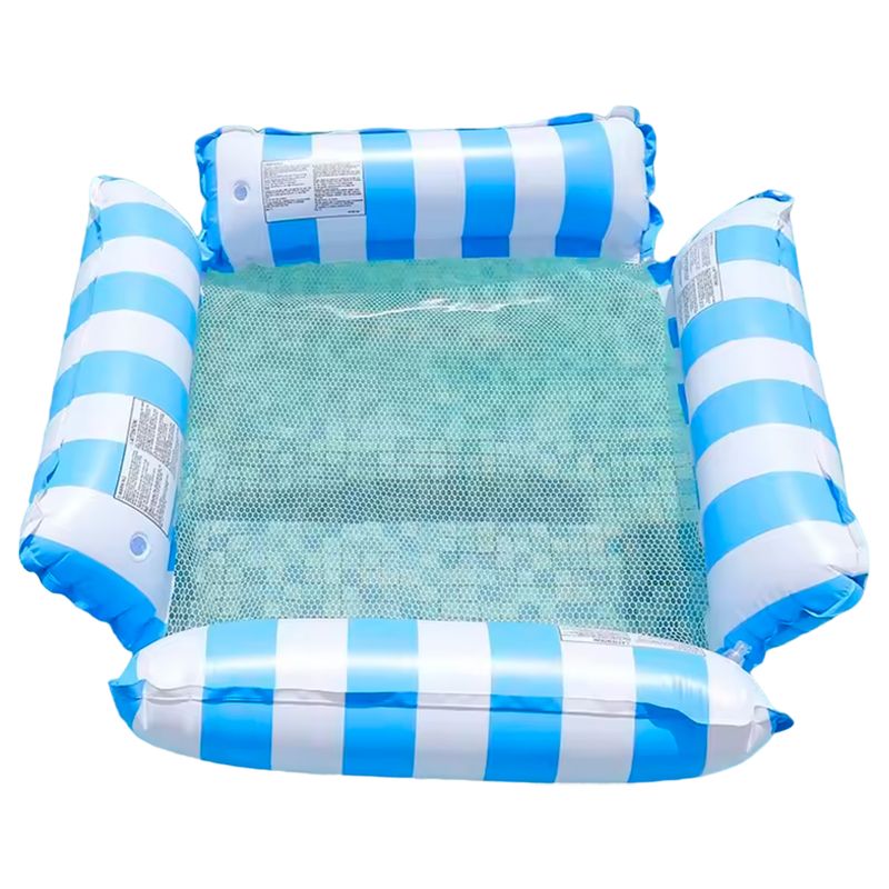 GENERICO - Flotador Hamaca 4 Lados Adultos Piscina Fiesta Silla Cama