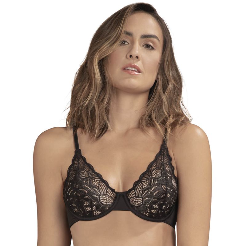 FORMAS INTIMAS - Bralette Mujer Negro Fi 84475