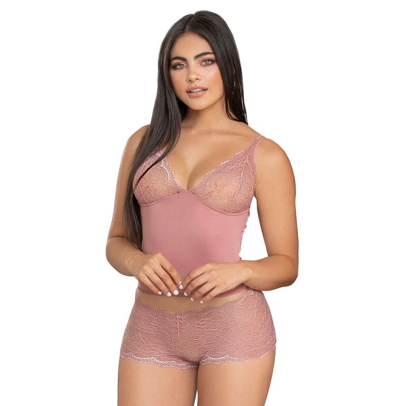 FORMAS INTIMAS - Pijama Mujer Rosa Fi 88786