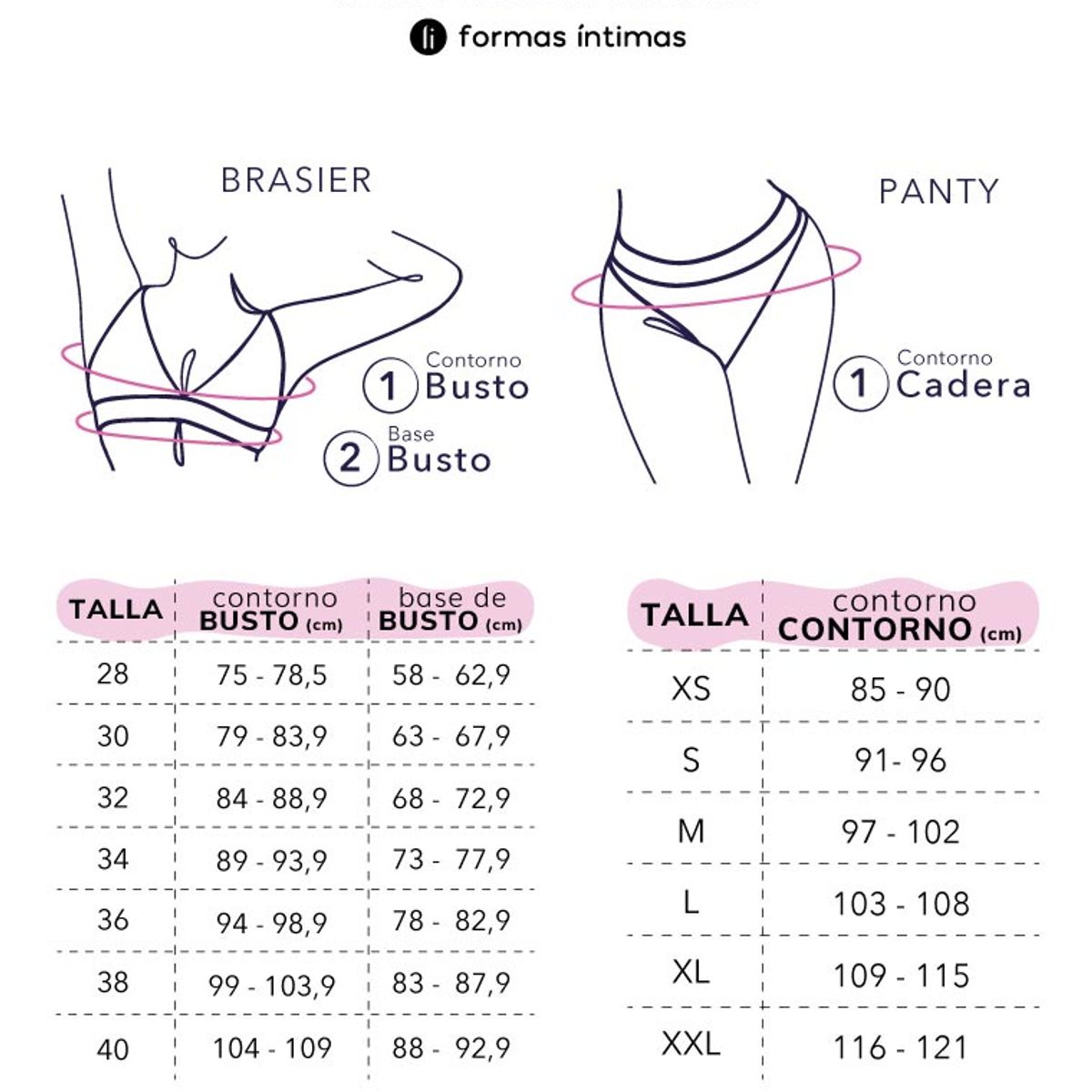 FORMAS INTIMAS - Multiusos Mujer Blanco Fi 34870