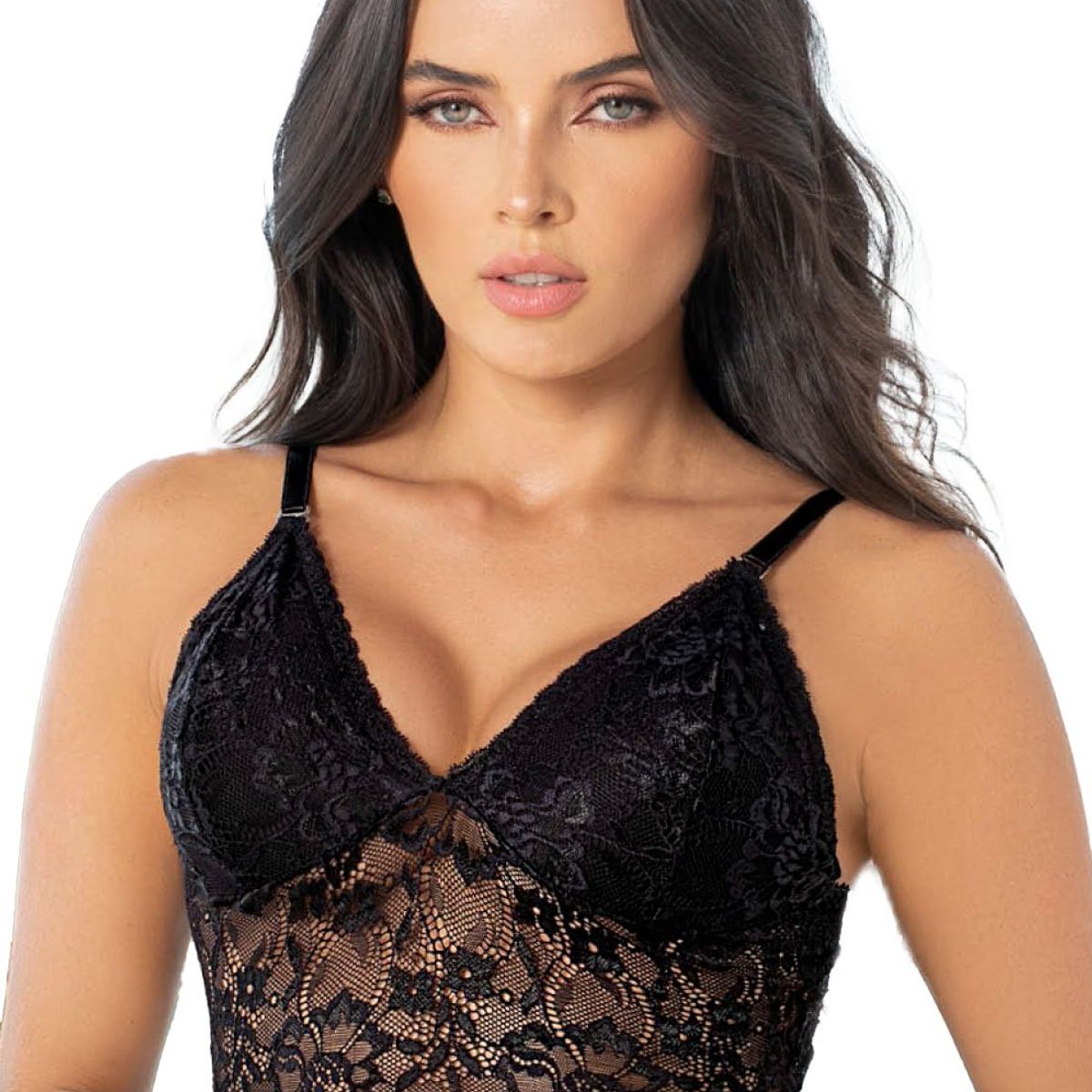 FORMAS INTIMAS - Corset Mujer Negro Fi 33568