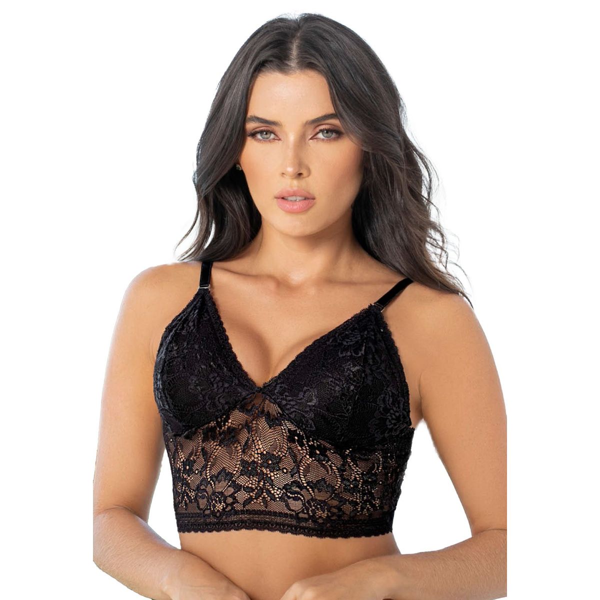 FORMAS INTIMAS - Corset Mujer Negro Fi 33568