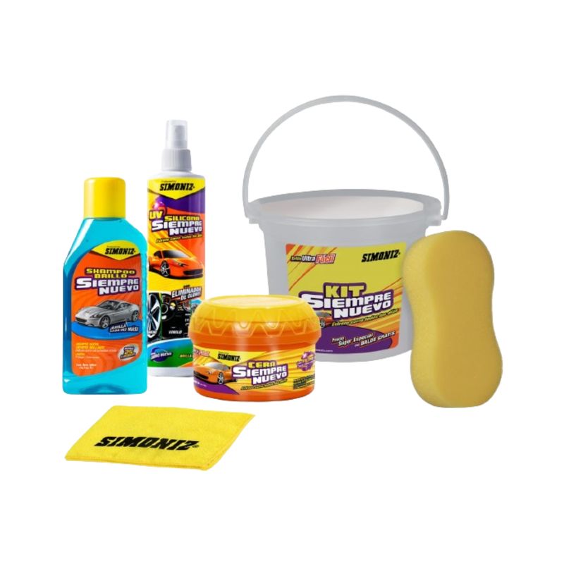 SIMONIZ - Kit Siempre Nuevo Simoniz - 6 Ítems