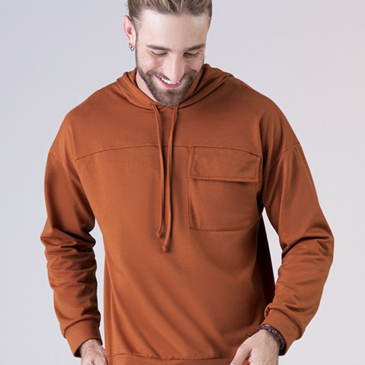 RUTTA - Chompa Hombre Naranja Rutta 5305