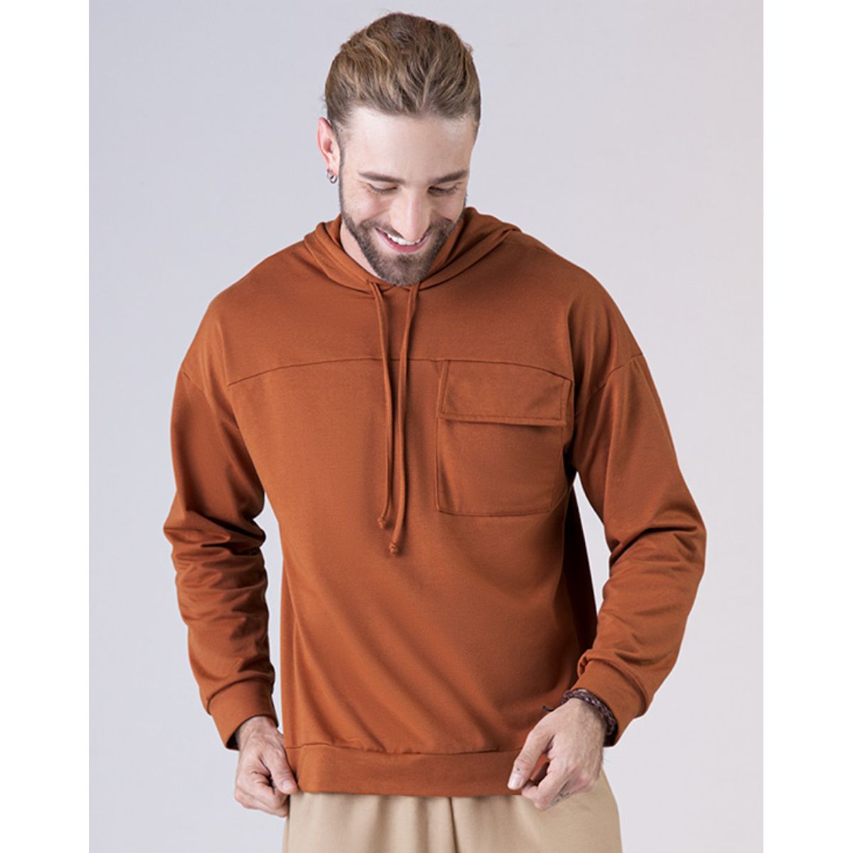 RUTTA - Chompa Hombre Naranja Rutta 5305