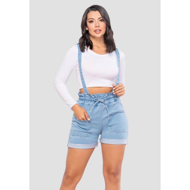 MARKETING PERSONAL - Short Mujer Azul Mp 2450