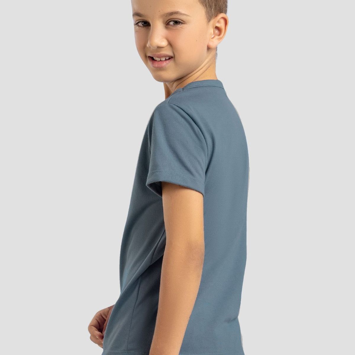 MARKETING PERSONAL - Camiseta Infantil Masculino Azul Mp 101504