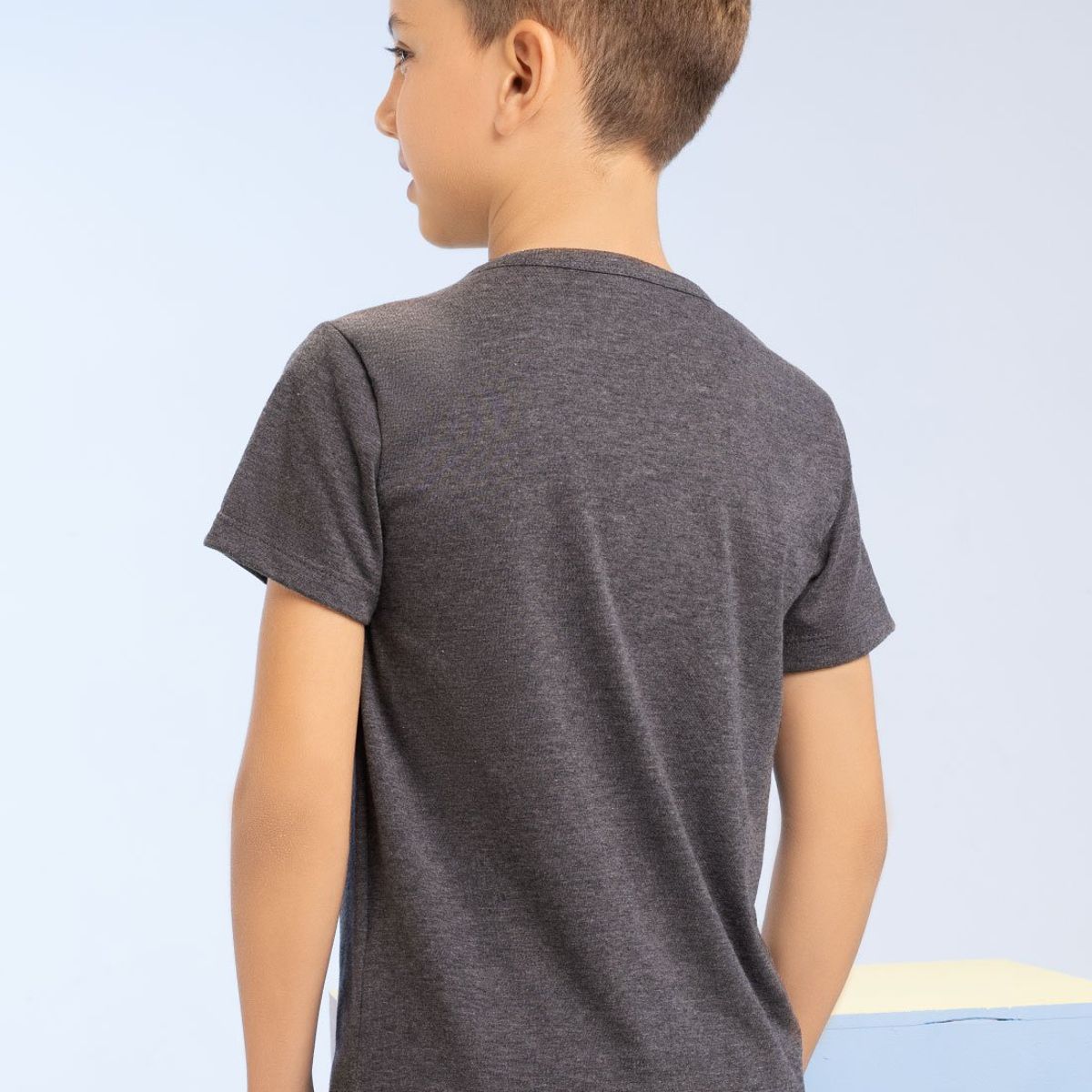 MARKETING PERSONAL - Camiseta Infantil Masculino Negro Mp 101504