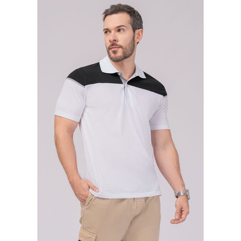 MARKETING PERSONAL - Polo Hombre Blanco Mp 86806