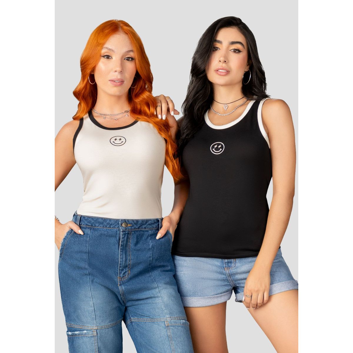 ATYPICAL - Camiseta Paq X2 Mujer Multicolor Atypical 103295