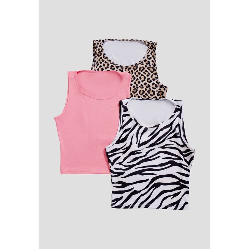 MARKETING PERSONAL - Blusa Paq X3 Mujer Multicolor Mp 102944