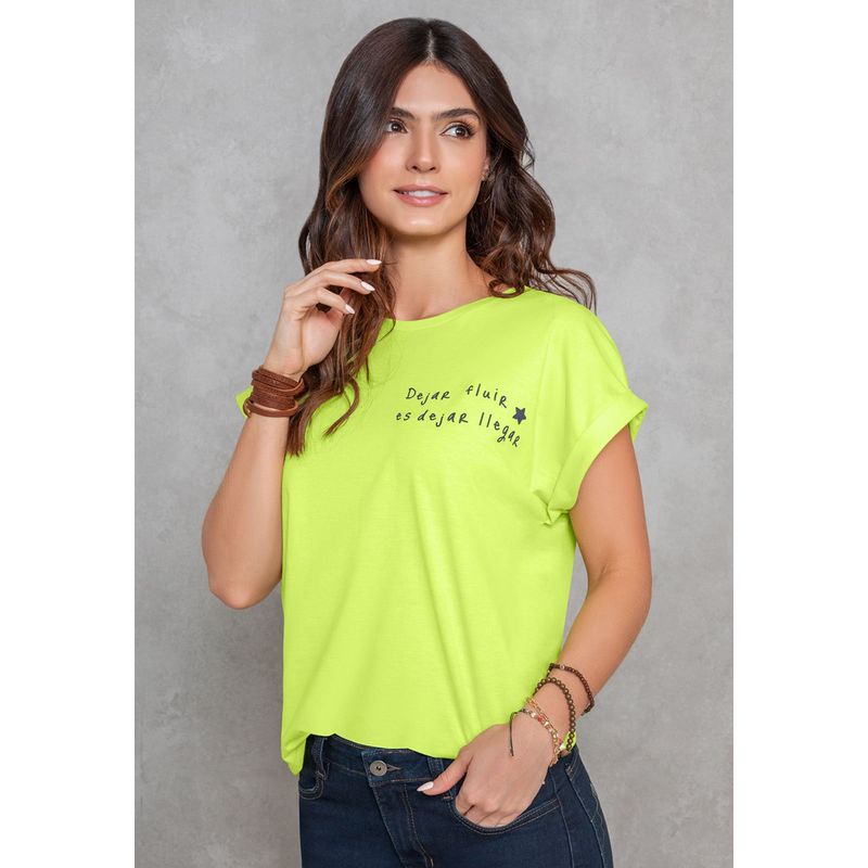 RUTTA - Camiseta Mujer Verde Rutta 104152