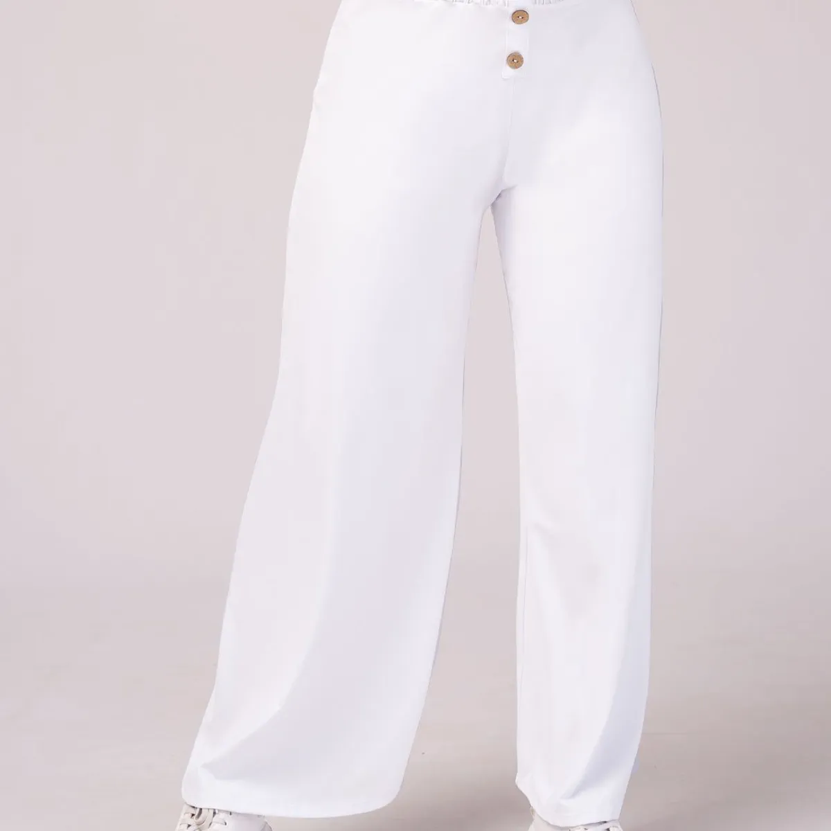 MARKETING PERSONAL - Pantalón Mujer Blanco Mp 3407