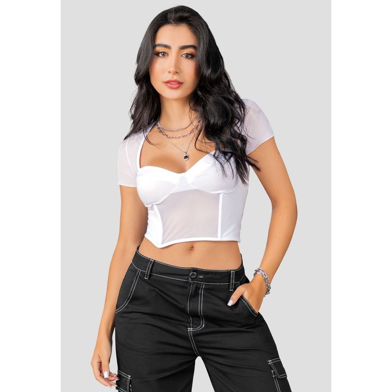 ATYPICAL - Blusa Mujer Blanco Atypical 103326