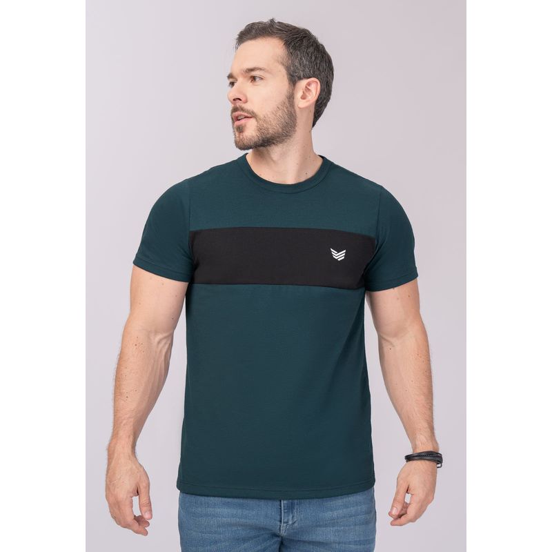 MARKETING PERSONAL - Camiseta Hombre Verde Mp 3776