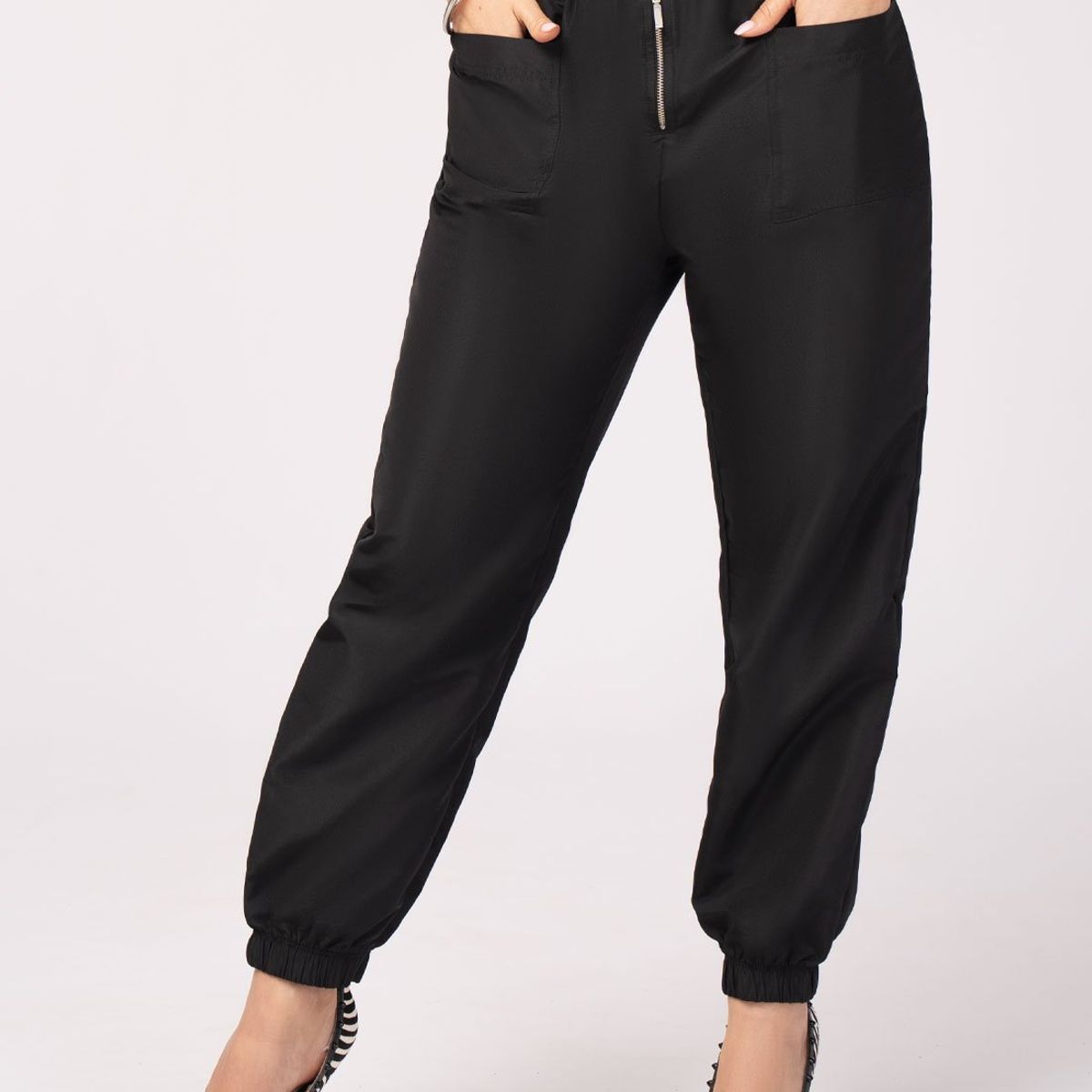 MARKETING PERSONAL - Pantalón Mujer Negro Mp 103331