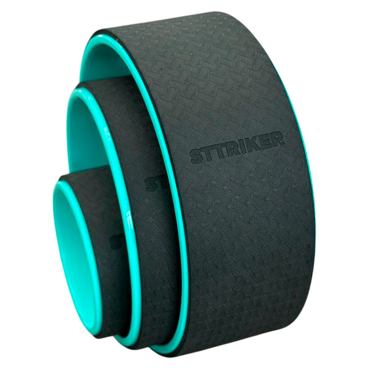 GENERICO - Set X3 Ruedas Yoga Relajacion Ejercicio Gym Masaje Espalda