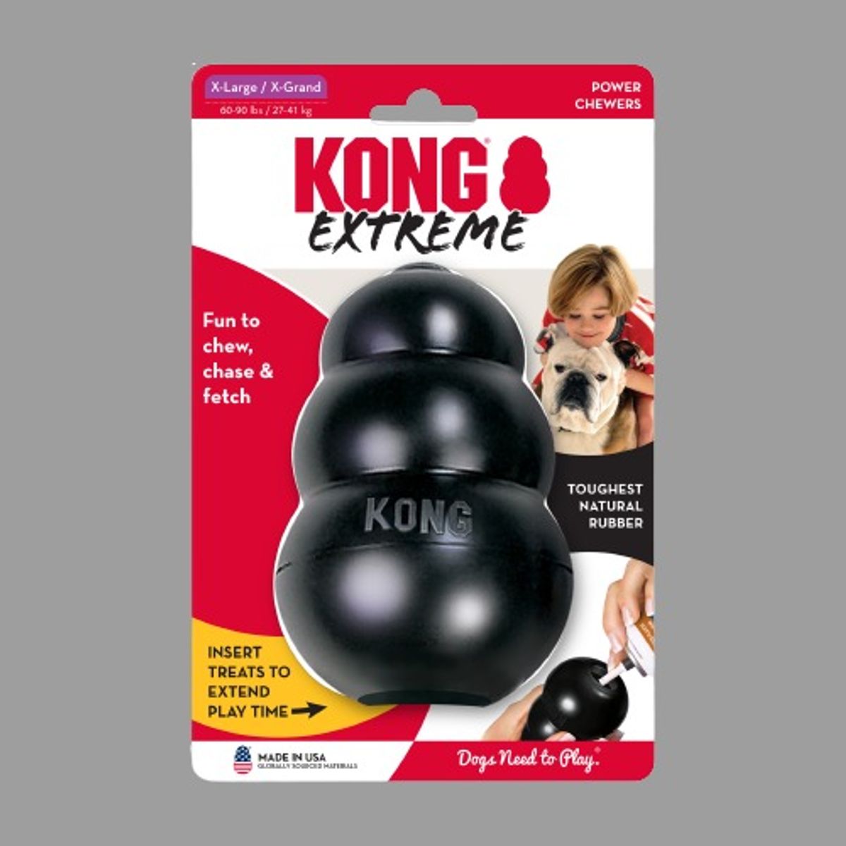 KONG COMPANY - KONG Extreme Portapasabocas talla XL