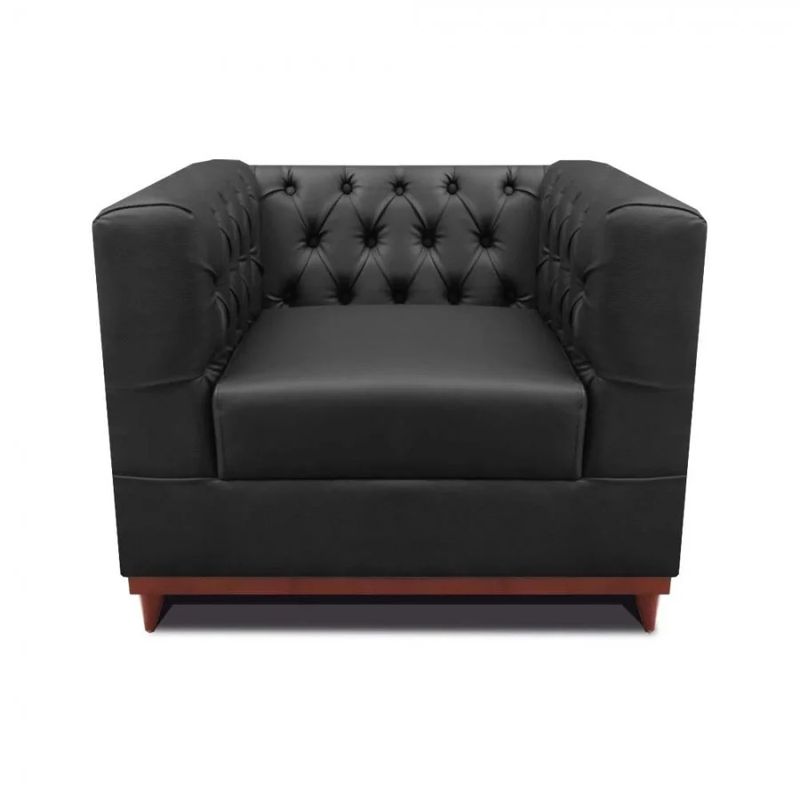 MAGIC CLASS - SILLA MODERNA COLEMAN MICROFIBRA NEGRO