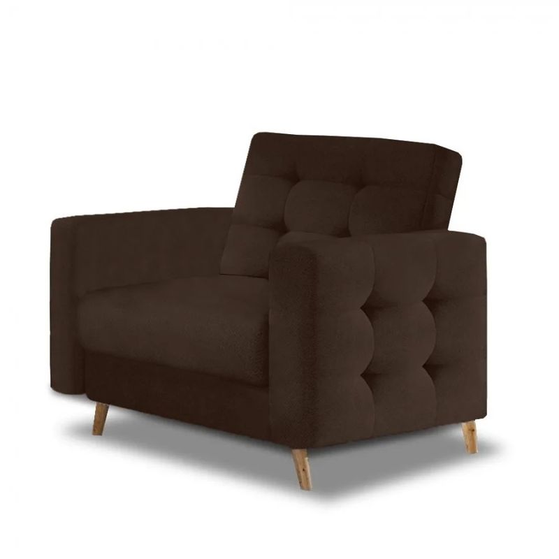 MAGIC CLASS - SILLA MODERNA SANDERS ECOCUERO CAFÉ
